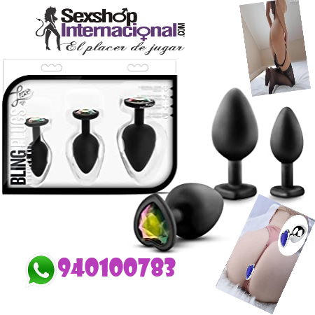 BLING PLUGS ANAL DE SILICONA SEXSHOP LOS OLIVOS 940100783 01- 5335930